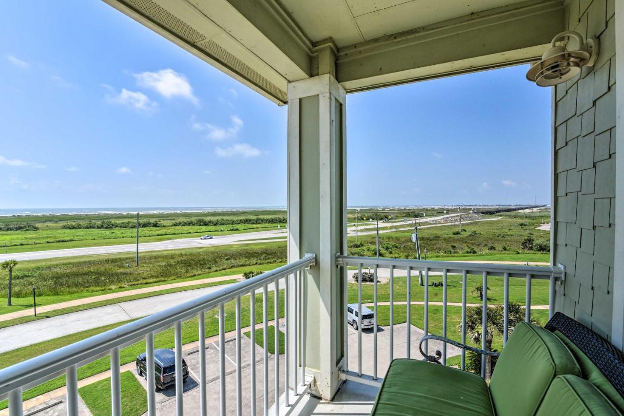 Pointe West Family Retreat Balcony And Ocean Views! Leilighet Galveston Eksteriør bilde