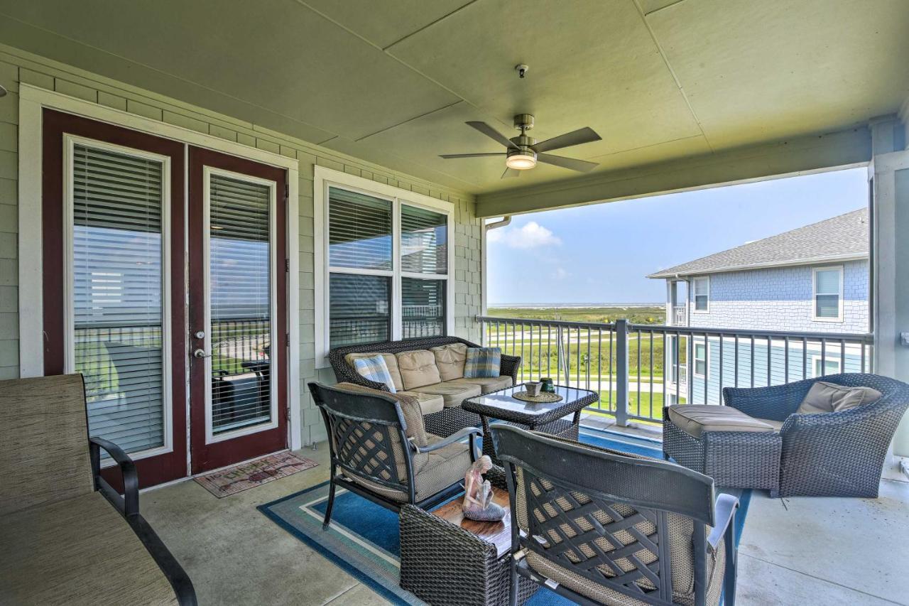 Pointe West Family Retreat Balcony And Ocean Views! Leilighet Galveston Eksteriør bilde